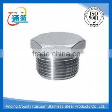 casting male stainless steel hexagon head screw plug
