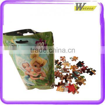 Europe Green Fairy Lady Grace Dancing 100 pieces Jigsaw Puzzle