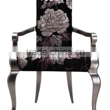 Luxury silver dining chair XY4854