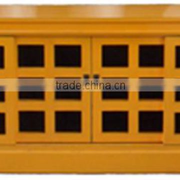 Chinese glass sliding door buffet LWC456