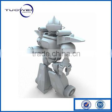 CNC Machining Custom Robot Toy Model Prototype