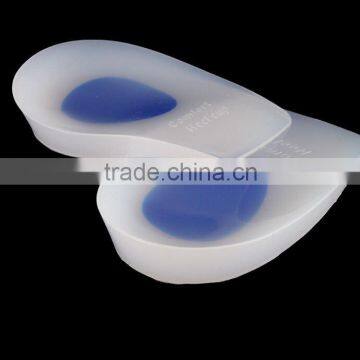 Hot sale gel shoe pad,gel insoles heel cushion,pu gel pad for heel KS C 14