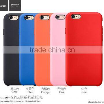 HOCO Original Series Silicone Case for iPhone 6s Anti Shock Soft TPU Full Back Cover for iPhone 6 4.7