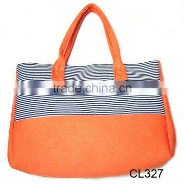 2012 trendy fancy good lady canvas design bag