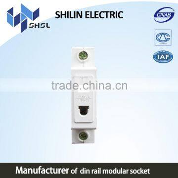 SBTA1 AC30 din rail modular socket two pole and 10 amp