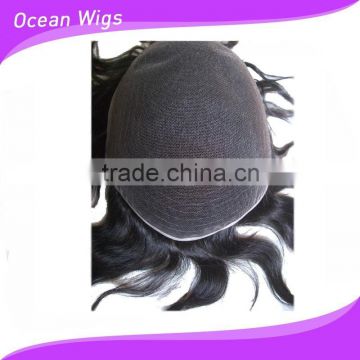 wholesale price toupee for men natural toupee for black men