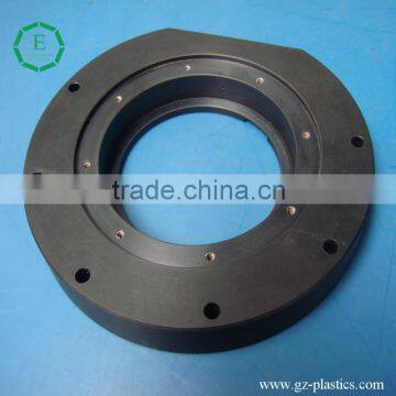 Abrasion Resistance PEEK Plastic Block by CNC Machining photo-4
