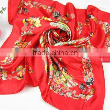 Wholesale High Quality Customizable Lady Polyster Scarf