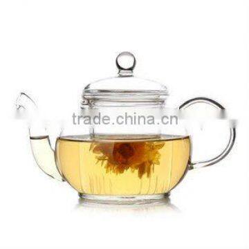 500ml Handmade Borosilicate Glass Teapot