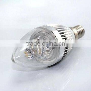 Hot e14 led flicker flame led candle light bulbs