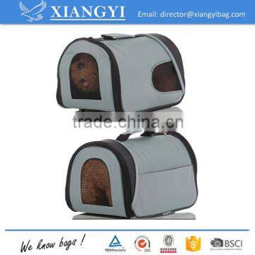 High Quality 1680D Polyester Airline Approved Pet Carriers Detachable Portable Bag for Dogs Cats Puppies photo-3