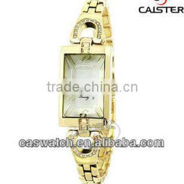 Top quality brass watch Japan movement quartz watch for lady