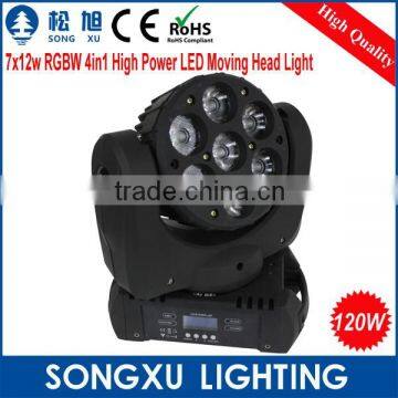professional 7*12w beam led moving head light for stage