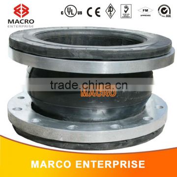 high reliability full faced rubber flange bellow