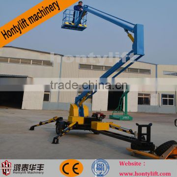 mini hydraulic boom lift/truck mounted boom lift