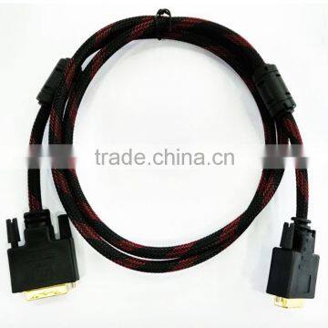 Manufactuer Supplier Nylon Braided Dvi Cable for Gameplayer Monitor photo-4