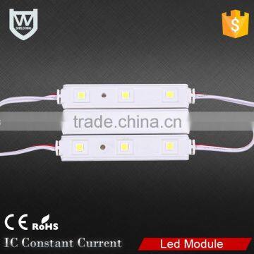 Factory direct sales dc12v smd waterproof 5050 led module 3 leds module backlighting with CE ROHS