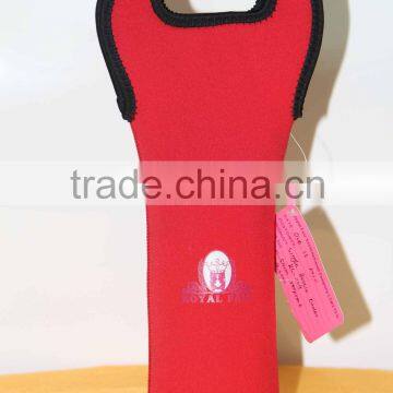 2014 Single High Quality Neoprene Wine Bottle Holder For Wholesale