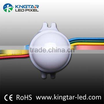 Digital 3 Chip Frosted Dome RGB LED Pixel Module (30mm)