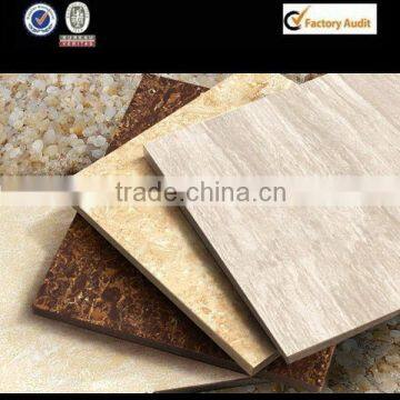 double loading polished porcelain orange tiles from foshan china