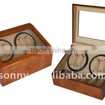 Customized 4+6 Wooden Watch Winder box