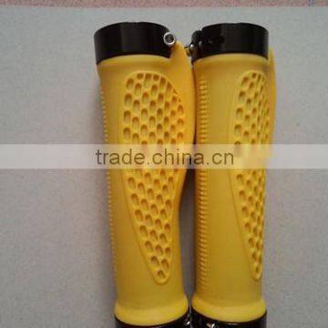 sanyun bicycle parts factory hot sell mtb bicycle grip yellow bike handle bar grip