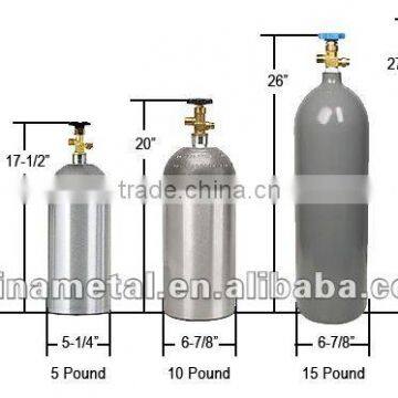 Beverage CO2 cylinder