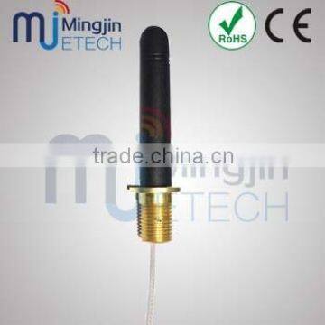 2.4GHz Stubby Monopole Rubber Antenna with Pigtail