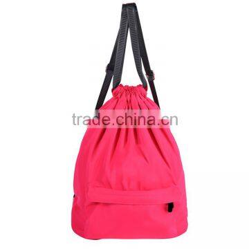 Fashion Strong Drawtring Backpack Outdoor Sports Hiking Bag photo-2