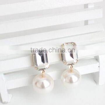 NEW Style SW16604 Rhinestone Pearl Earring Stud/