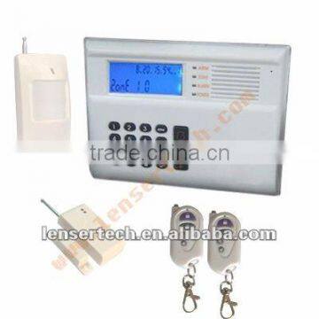 Wireless Auto-dial Alarm System with LCD Display