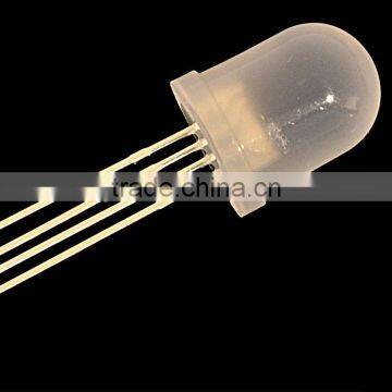 10mm diffused rgb led for led sign board