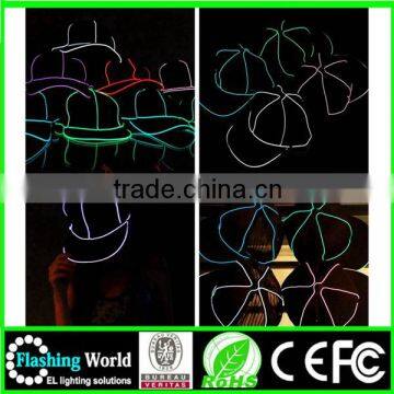 Clients First Reputation First Convenience Goods Baseball Caps With Led Lights