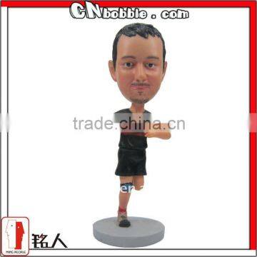 custom soccer player bobble head