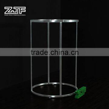 ZJF Hot Sale Portable Metal Display Dress Rack photo-2