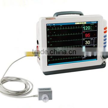 Big Front Interface Vital Signs Bedside Patient Monitor