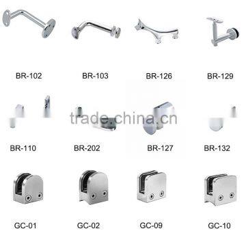 Easy Install Stainless Steel Balustrade With Glass Clamp Design photo-5