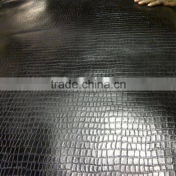 CROCO PRINT COW LEATHER