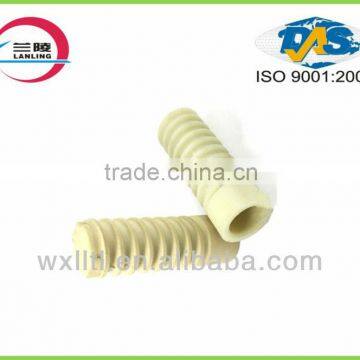 Type III Nylon rubber pipe on concrect switch tie