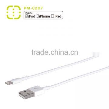 Hot Sale Newest For IPhone 6 Round Original Mfi Certified 8 Pin Walnut Data Cable Manufactory photo-2