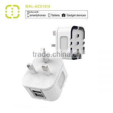 hot seller Walnut mobile phone UK travel mobile phone charger