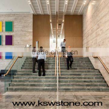 Ivory grey natural limestone tiles cross cut vein cut antique and polished