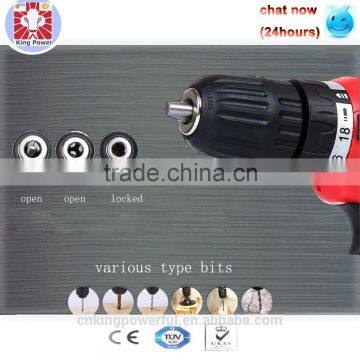 16pcs Lithium Battery Powerd Two-speed 16.8V Cordless Drill Charging Drill Combo Kit photo-5