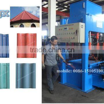KB-2400B semi-automatic easy operate concrete tile making machine