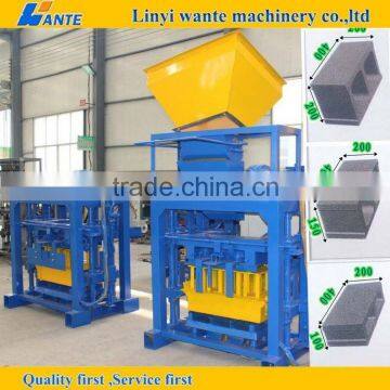 QMJ4-45 Semi-automatic Concrete Egg Laying Hollow Block Making Machine Price photo-6