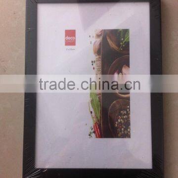 Eco friendly classical wooden ps moulding plastic picture frame