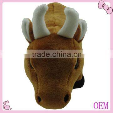 Cute Stuffed Soft Plush Animal Toy Cow photo-3