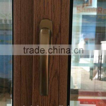 Latest Design Brown Color PVC Tilt and Turn Windows With Grilles,PVC Windows and Doors photo-5