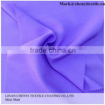 China made high stretch 230G minimatt 100% polyester