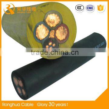 China Factory Produced High Quality Mining Rubber Cable 3x16mm2 photo-4